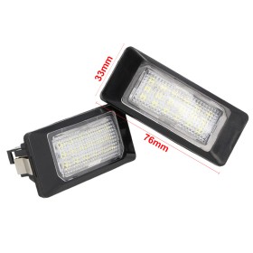 Kit Luci Targa Led Audi Q5 A4 A5 A6 A7 TT TTS RS TTRS VW Golf 5 6 Jetta Passat Polo Sharan Touran Touareg Ibiza