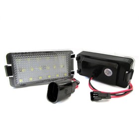 Kit Luci Targa Led Seat Ibiza 97-08 Leon 99-05 Altea Arosa Cordoba 93-08 Toledo III 04-09 Bianco