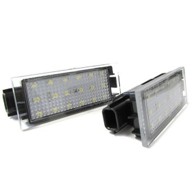 Kit Luci Targa Led Renault Twingo Clio III Megane II III Kombi Laguna II III Velsatis Master Dopo 2006