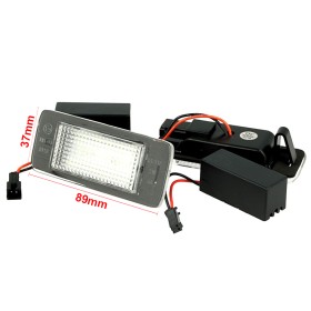 Kit Luci Targa Led Opel Astra J Estate Zafira C Bianco Canbus