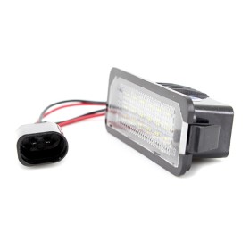 Kit Luci Targa Led VW Golf 4 Golf 5 Golf 6 Golf 7 EOS 06 Lupo New Beetle 06 Passat CC 2009 Polo 2000 Phaeton 2002 Porsche Macan 18 Smd Bianco