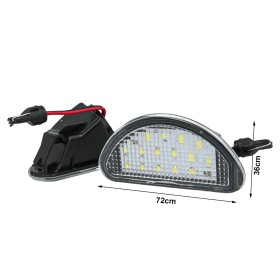 Kit Luci Targa Led Toyota Aygo 2005-2014 OEM 81270-0H010 Canbus Bianco 12V 5W