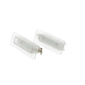 Kit Luci Targa Led Per Smart Fortwo W450 W451 W453 Canbus 12V 5W Bianco