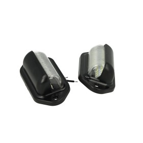 Kit Luci Targa Led Universale 12V 2W Lampada Ingombro Luci Targa Per Moto Auto Rimorchio Furgone Barca Omologato CE E8
