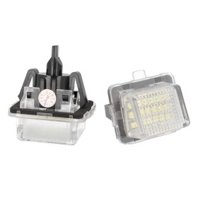 Kit Luci Targa Led Mercedes Benz W204 Wagon W221 C207 W212 C216 18 Smd Bianco