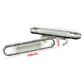 Kit Luci Targa Led Mercedes Benz Class E W124 W201 Class C W202 A1248200256