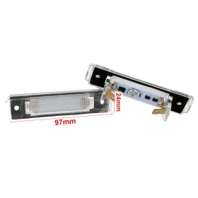 Kit Luci Targa Led Mercedes Benz Class E S124 W124 1985-1996 Class SL R129 1989-2001 A1248200756