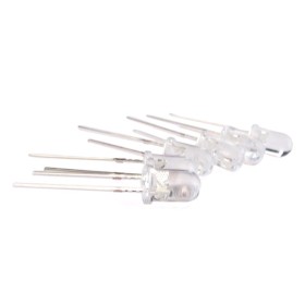 Confezione Da 500 PZ Led F5 Diametro 5mm Colore Blu Blue 465-475nm 3,0-3,2V Gambe Corte