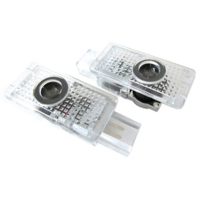 Kit Luci Led Logo Proiettori Auto Portiere Audi A3 S3 A4 S4 RS4 A5 S5 A6 S6 RS6 A8 R8 Q5 Q7 TT