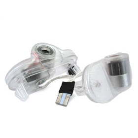 Kit Luci Led Logo Proiettori Auto Portiere VW Lavid 08-11 Touran 08-13 Beetle 05- Caddy 06-14 Bora Octavia 07-15