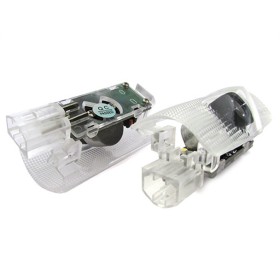 Kit Luci Led Logo Proiettori Auto Portiere Lexus LS ES IS LZ RX GS GX Senza Modifica