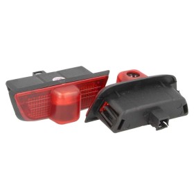 Kit Luci Led Logo Proiettori Auto Portiere Mercedes Benz C Class W204 07-13
