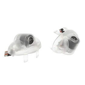 Kit Luci Led Logo Proiettori Auto Portiere Mazda 8 Senza Modifica Plug & Play