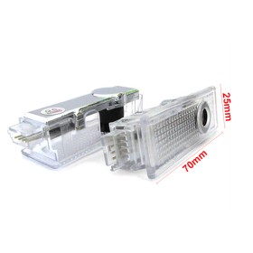 Kit Luci Led Logo Proiettori Auto Portiere Per Mini F55 F56 F60 Plug & Play Senza Modifica