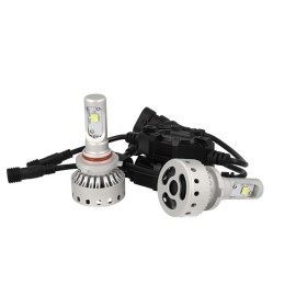 Kit Full Led Canbus HB3 9005 40W 5000 Lumens Con Ventilatore 12V 24V 2 Cree XHP 50