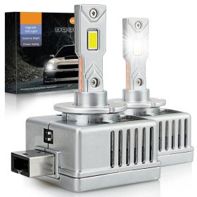 Kit Full Led Premium D3S D3R 80W 6000K 12000 Lumen 100% Canbus Piu Luminoso