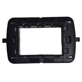 Supporto Placca Tipo III per Interruttori 3P Compatibile con Bticino Living e Vimar Plana