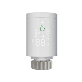 ZigBee Termostato Valvola Wireless Per Radiatore Termosifone Alimentazione Con Pile Compatibile Con Alexa e Google Home