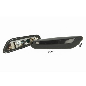 Kit Freccia Laterale a Led Side Marker Lente Fume Per BMW E46 E36 E90 E91 E60 E61 E81 E82 E87 E88 E92 E93 X1 E84 X3 E83 X5 E53