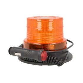 Lampada Luce Lampeggiante Led Rotante Strobo Arancione Magnetico 12V 24V Segnalazione Emergenza Per Auto Trattore Omologato E9