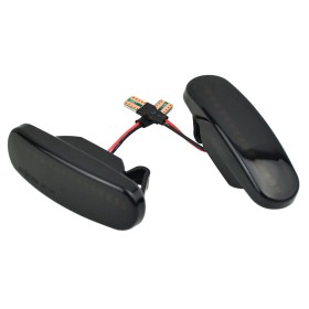Kit Freccia Laterale a Led Side Marker Dinamica Lente Fume Fiat Doblo Fiorino Grande Punto Panda Stilo Qubo