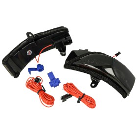 Kit Freccia Led Specchietto Retrovisore Dinamico Sequenziale Subaru Crosstrek Forester Impreza Lente Fume Arancione