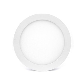 Plafoniera Faretto Led Da Soffitto Muro Parete Rotonda 6W Bianco Caldo Diametro 120mm