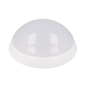 Plafoniera Led Da Soffitto Parete e Muro 7W 220V Bianco Neutro Diametro 230mm Interno IP20