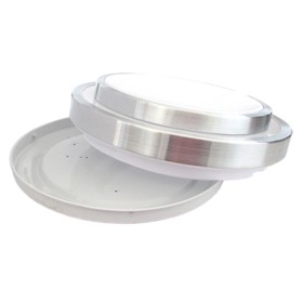 Plafoniera Vuota Rotondo Diametro 380mm Modello Doppio Anelli Per Led Plates