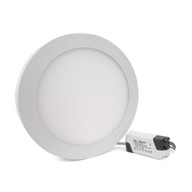 Plafoniera Faretto Led Da Soffitto Muro Parete Rotonda 24W Bianco Caldo Diametro 300mm