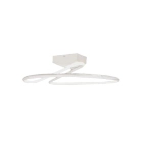 Plafoniera Lampadario LED 20W 2130LM Design Moderno Rotondo Spirale D250X130mm Colore Bianco 4000K SKU-6927
