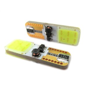 Lampada Led COB T10 W5W Canbus Pro 12V Bianco Ghiaccio 6000K Super Luminoso
