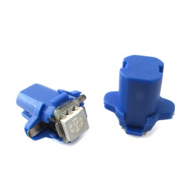 Lampada Led T5 B8.3D B8,3D Colore Blu Blue Luci Cruscotto e Strumentazione 12V