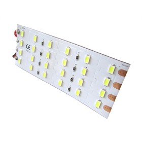 Pannello Plafoniera Led Flessibile 24V 8W Bianco Caldo 10cm Per Luci Abitacolo Cassone Cabina Camion Barca