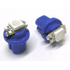 Lampada Led T5 B8.5D B8,5D Blue Luci Cruscotto e Strumentazione 12V