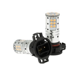 Lampada Led PSX24W Canbus Arancione 12V 25W Reale Luci Fendinebbia Citroen DS3 C3 Jeep Grand Cherokee IV Peugeot 206 207 3008 Renault Kangoo Dacia Logan