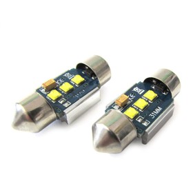 Lampada Led Siluro Canbus Pro 31mm 3 Smd Cree 3W No Errore 12V No Polarita Super Luminoso