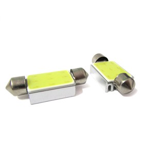 Lampada Led COB Siluro Canbus T11 C5W 36mm 4,5W DC12V Bianco Super Luminoso