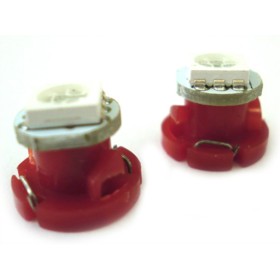 Lampadina Led T4.2 1 Smd 5050 Rosso Luci Cruscotti e Strumentazioni 12V DC