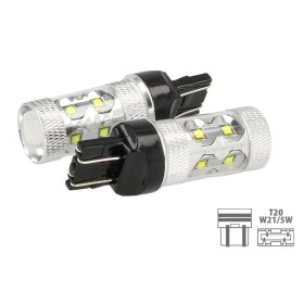 Lampada Led T20 Per Luci Diurne 50W 12V 24V W21/5W 7443 Per Dacia Duster Peugeot 208 Chevrolet Captiva