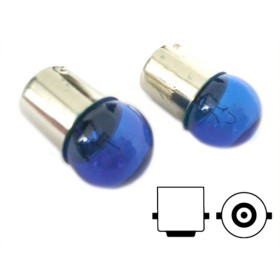 Lampada Alogena G18 BA15S R10W 12V 10W Luci Posizione Colore Azzurro