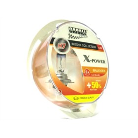 Coppia Lampada H7 12V 55W PX26d X-Power +50% Luminosita T10 W5W Luci Posizione In Omaggio