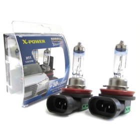 Coppia Lampada H11 12V 55W PGJ19-2 X-Power +50% Luminosita