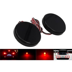 Kit 2 Fanali Posteriori A Led Nero Fume Per Toyota Sequoia Highlander ZRR70 Voxy Sostituzione Riflettore Catarifrangente Originale