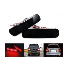 Kit 2 Fanali Posteriori A Led Nero Fume Per Toyota Land Cruiser J100 Cygnus Lexus LX470
