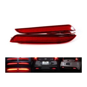 Kit 2 Fanali Posteriori A Led Rosso Honda CR-Z ZF1 Jazz Insight Acura TSX Sostituzione Riflettore Catarifrangente