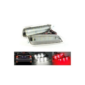 Kit 2 Fanali Posteriori A Led Trasparente Per Lexus CT 200h Toyota Corolla Sostituzione Riflettore Catarifrangente