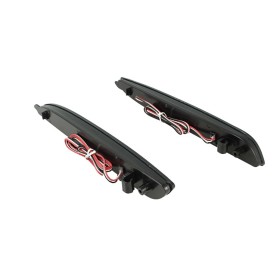 Kit 2 Fanali Posteriori A Led Nero Fume Per Mazda 3 Sostituzione Riflettore Catarifrangente Originale