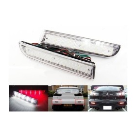 Kit 2 Fanali Posteriori A Led Trasparente Per Mitsubishi Lancer Outlander Sport RVR ASX