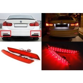 Kit 2 Fanali Posteriori A Led Rosso Per BMW Serie 3 4 F30 F31 F32 F33 F34 F35 F36 316d 316i 318d 320d 320i 320Li